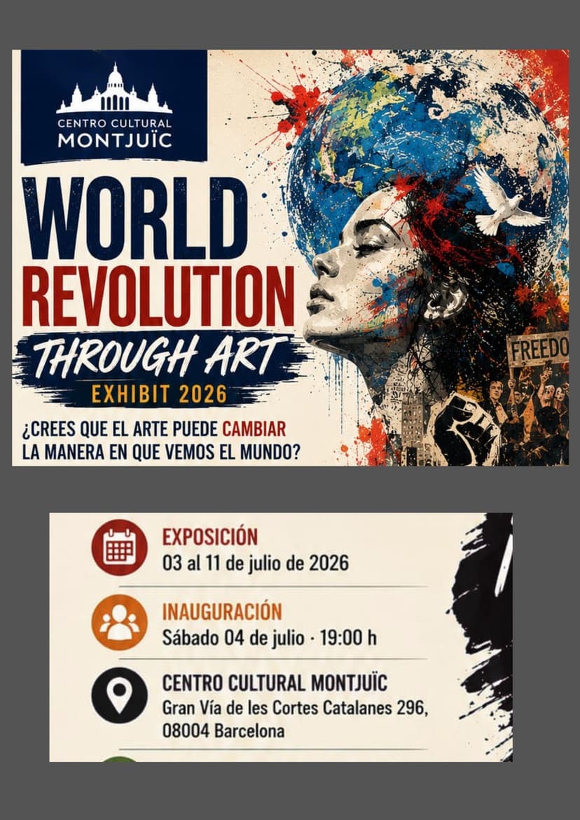 WORLD REVOLUTION THROUGH ART-EXHIBIT 2026