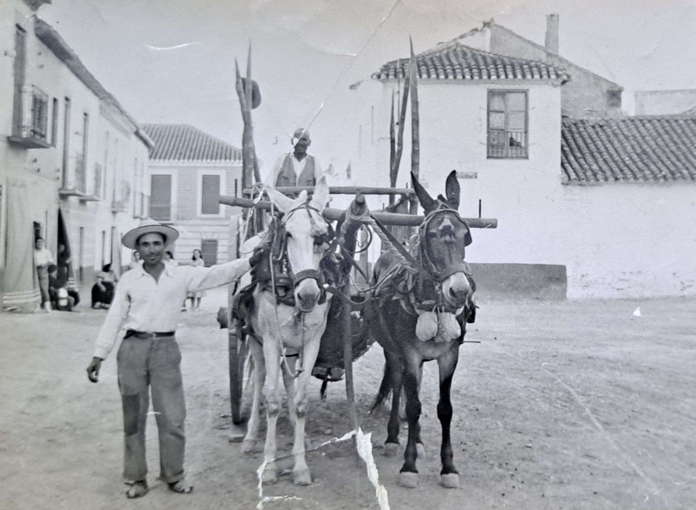 Pintura de Fergoarte - Juan, Leona y Española: en el umbral de una nueva vida
